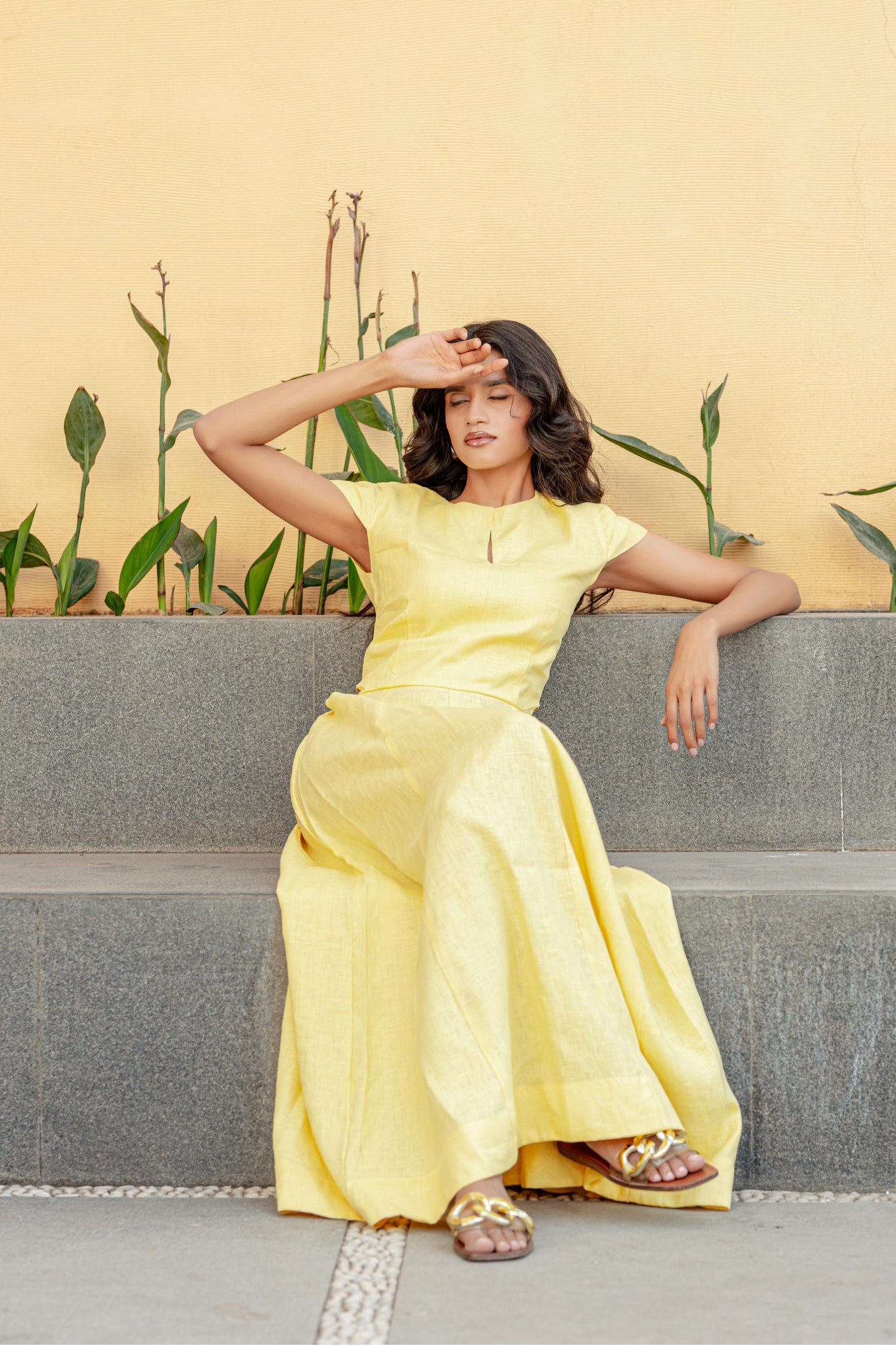 Linen Drift Dress