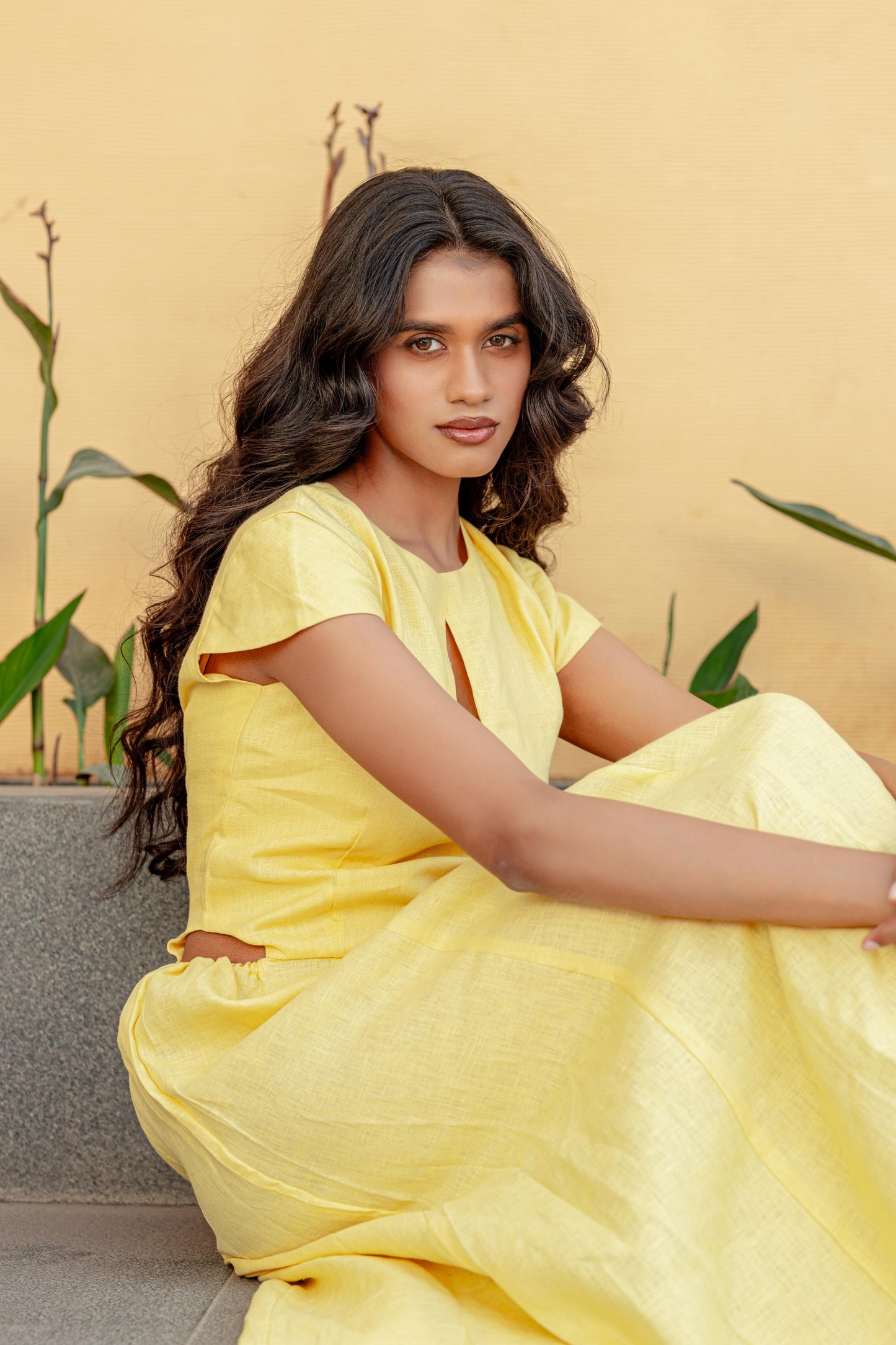 Linen Drift Dress