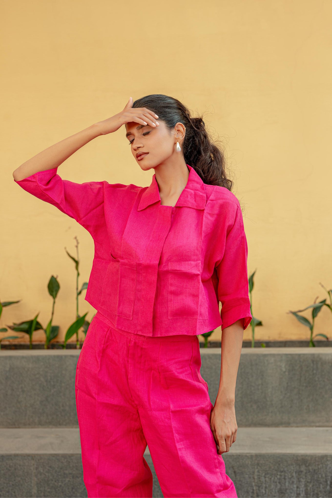 Minimalist Cropped Shirt