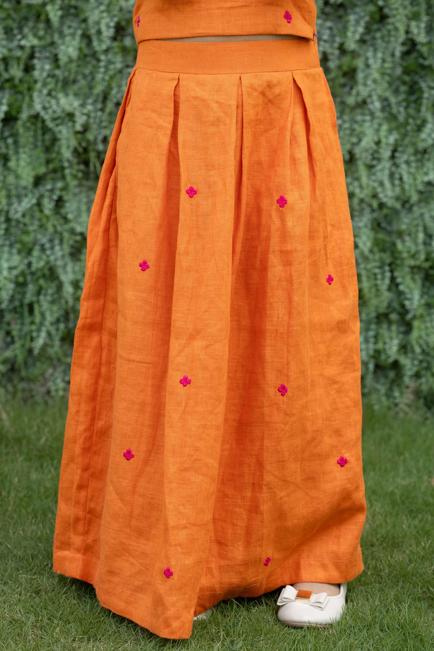Gulmohar Skirt Set