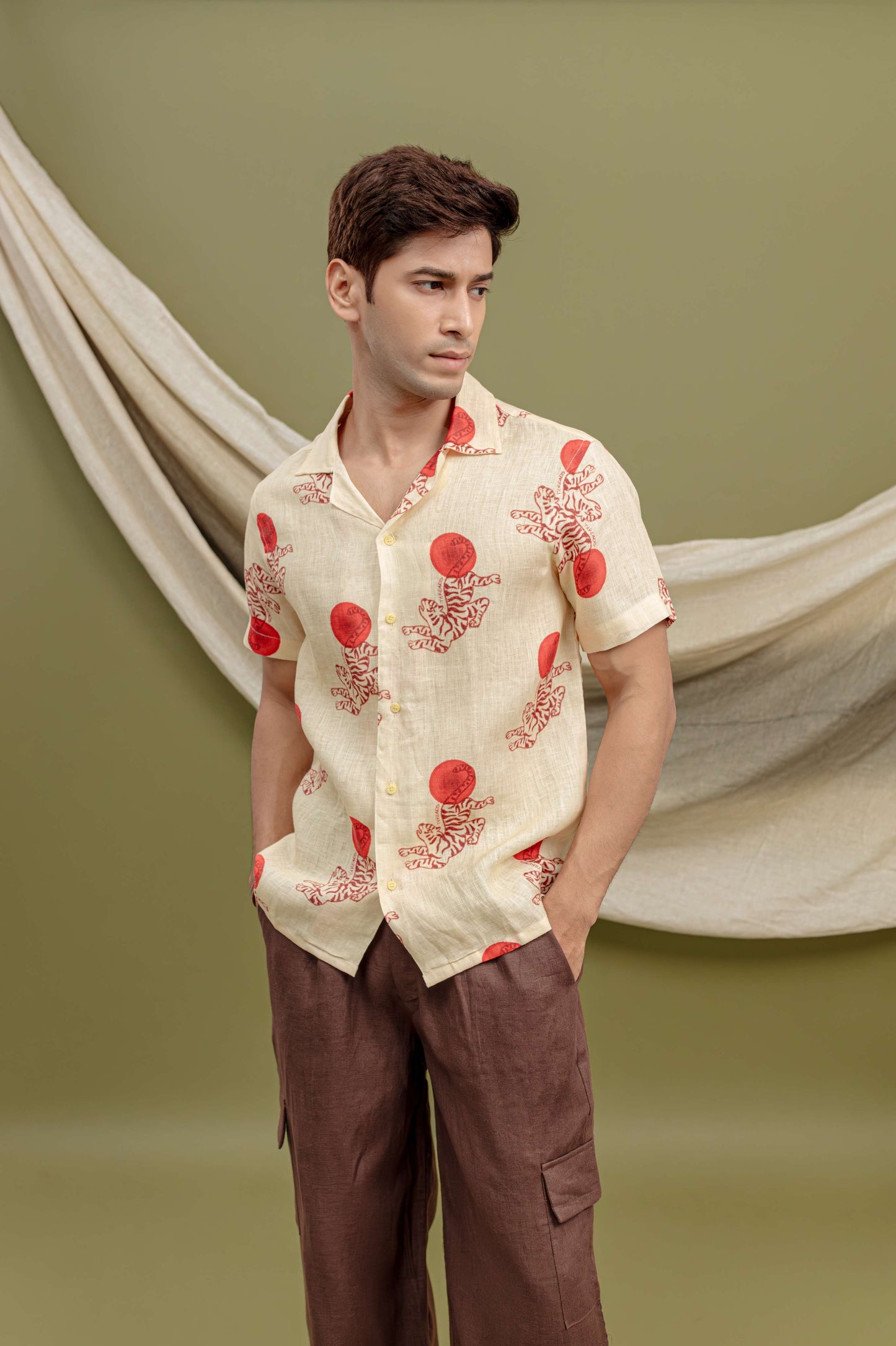 Tiger Print Shirt