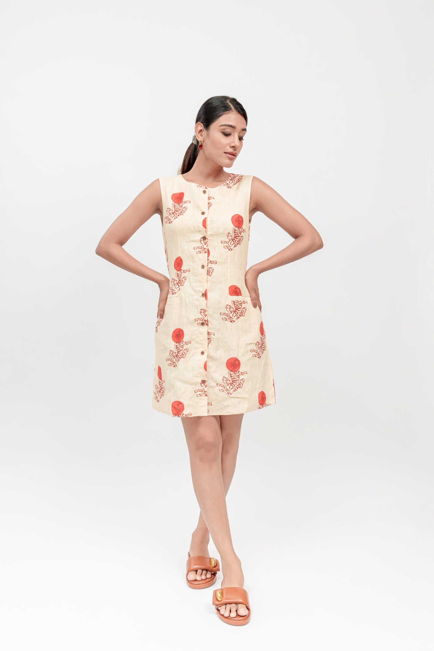 Tiger Sheath Dress