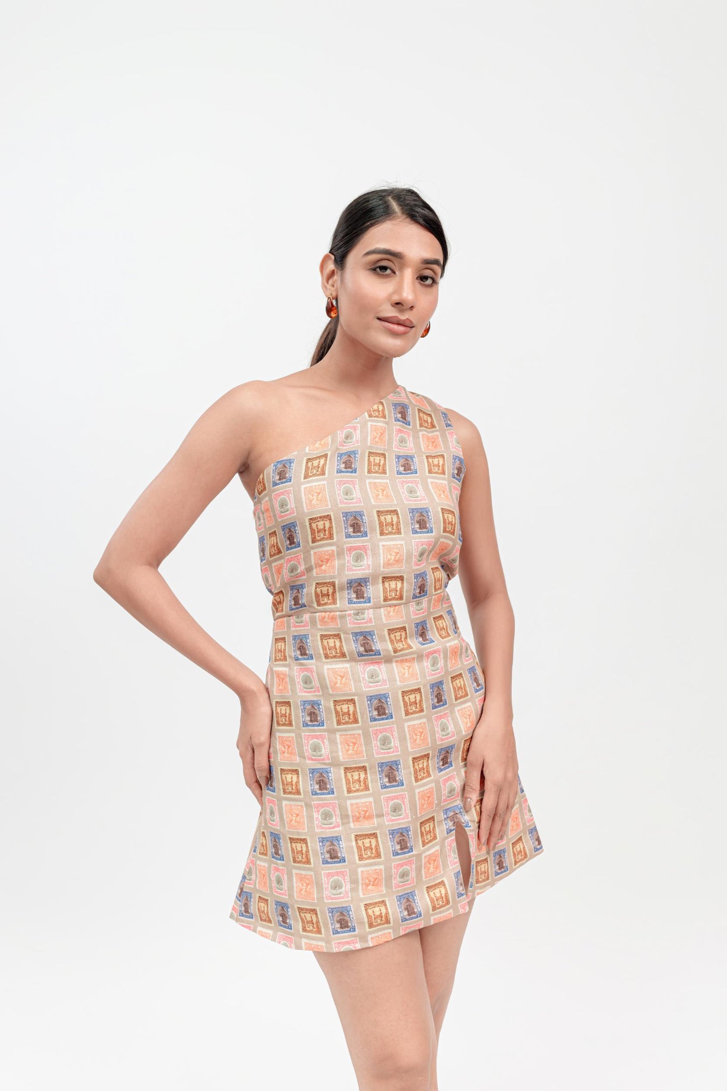 One Shoulder Mini
