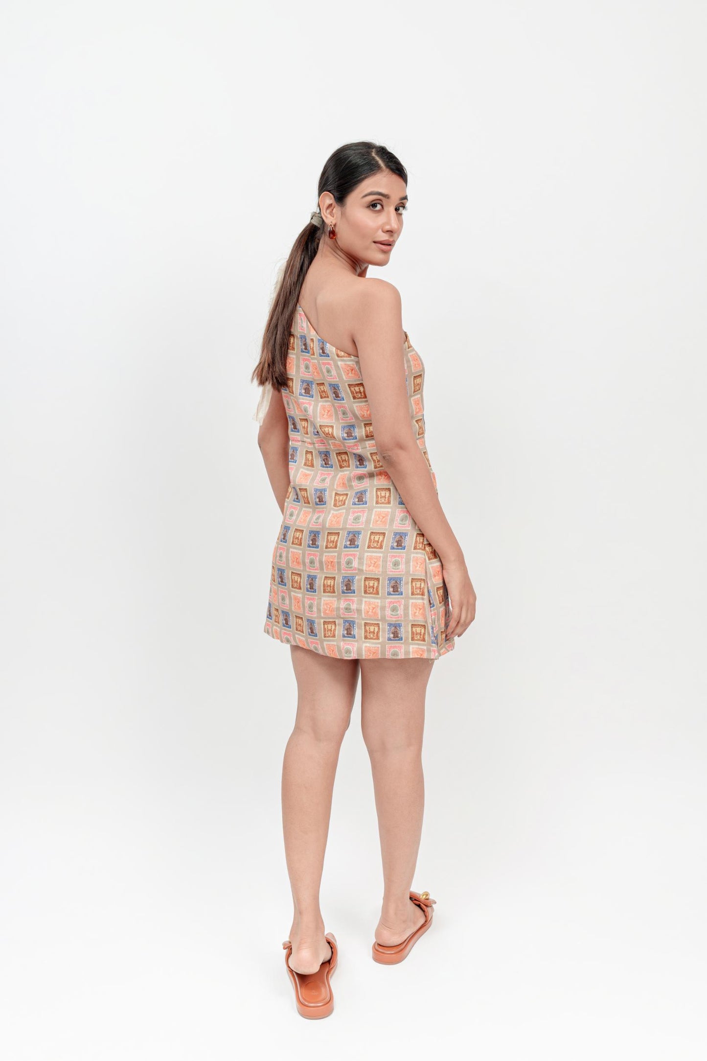 One Shoulder Mini