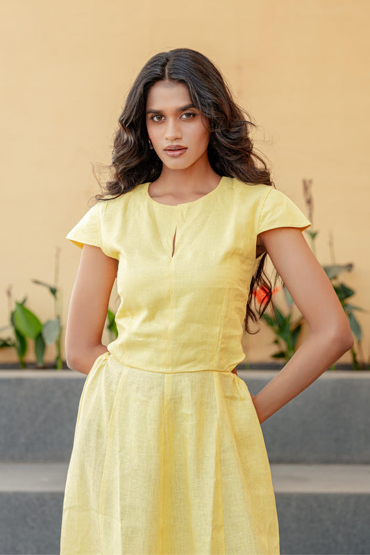 Linen Drift Dress