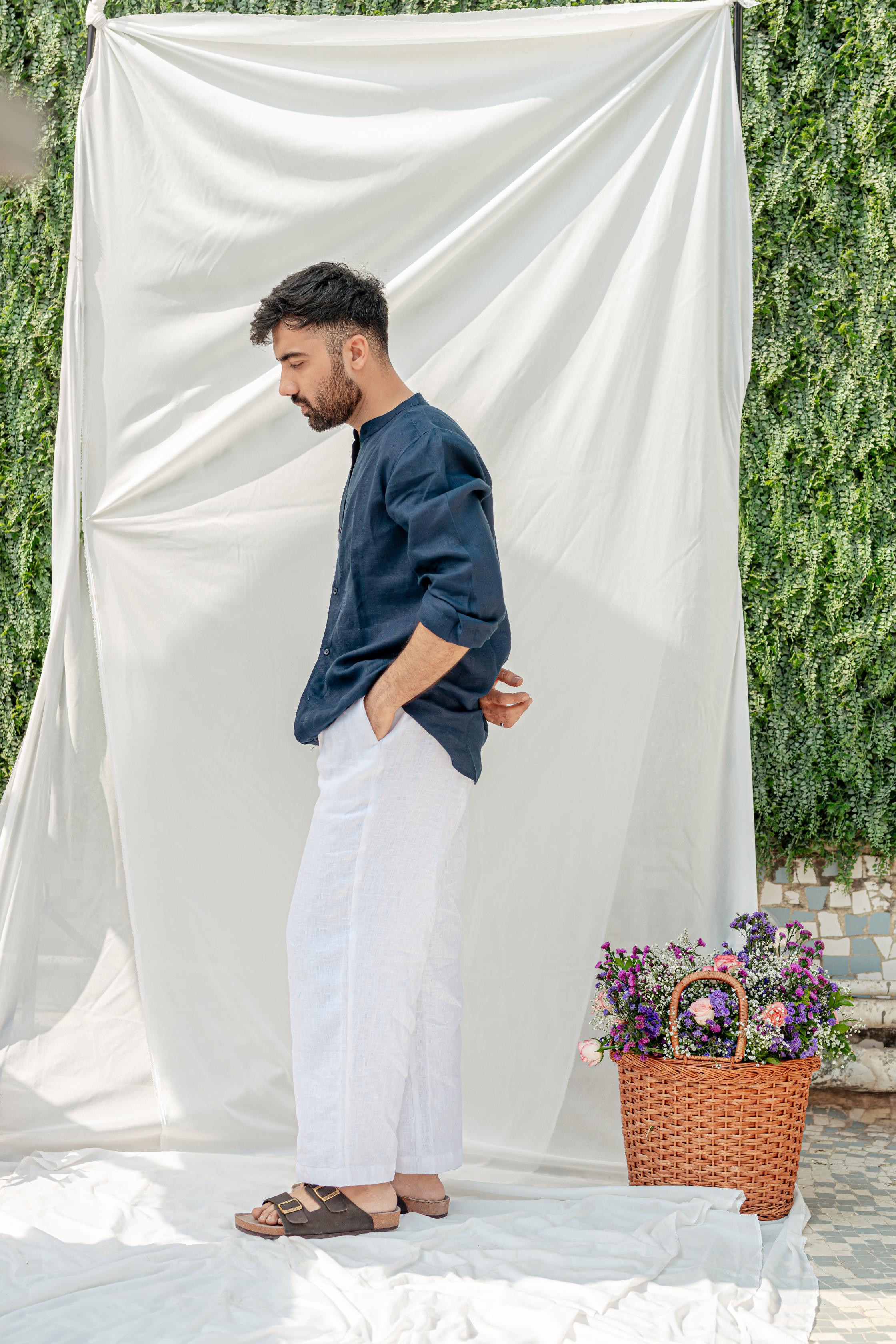 Mandarin Collar Shirt