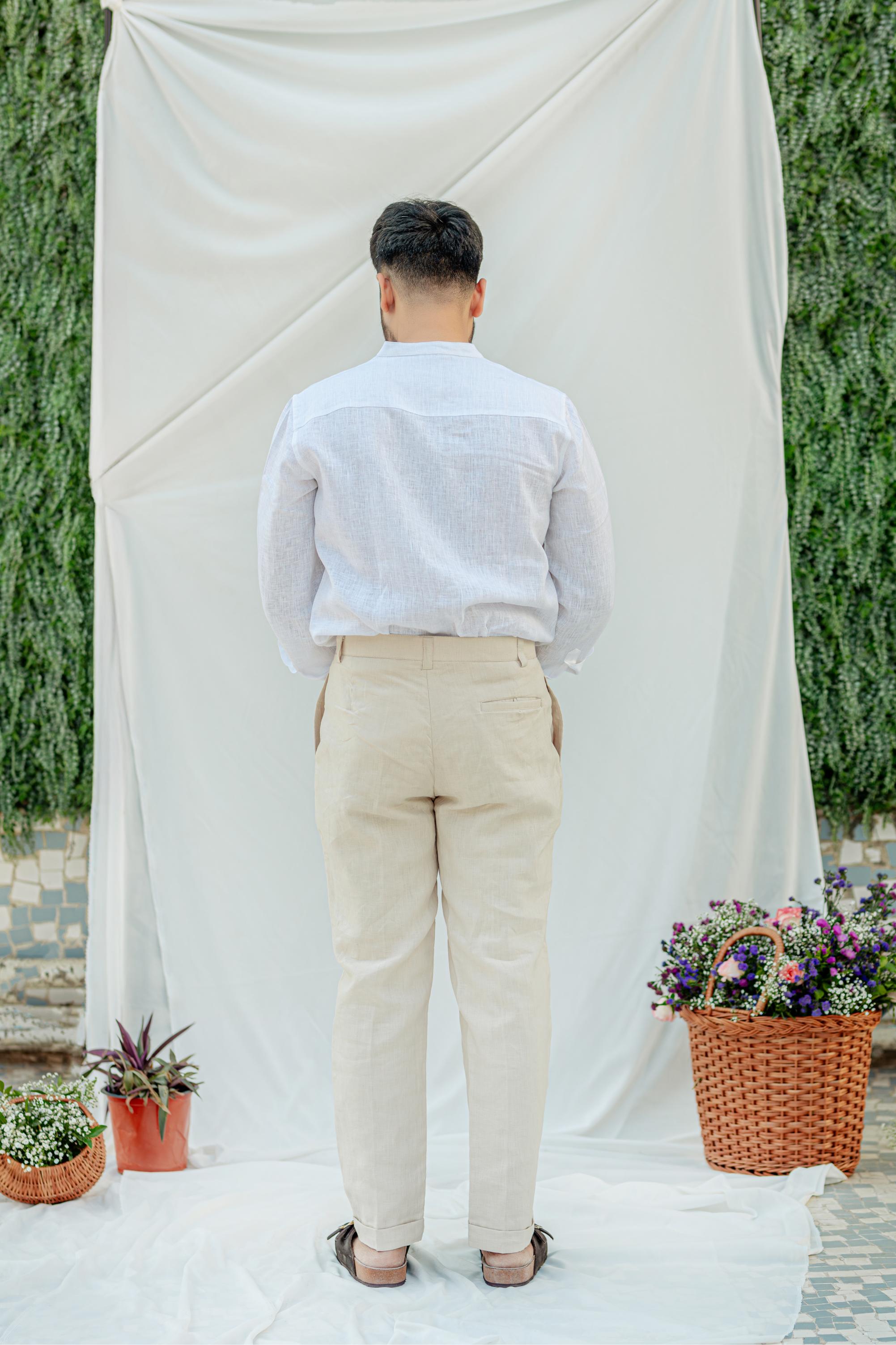 Mandarin Collar Shirt