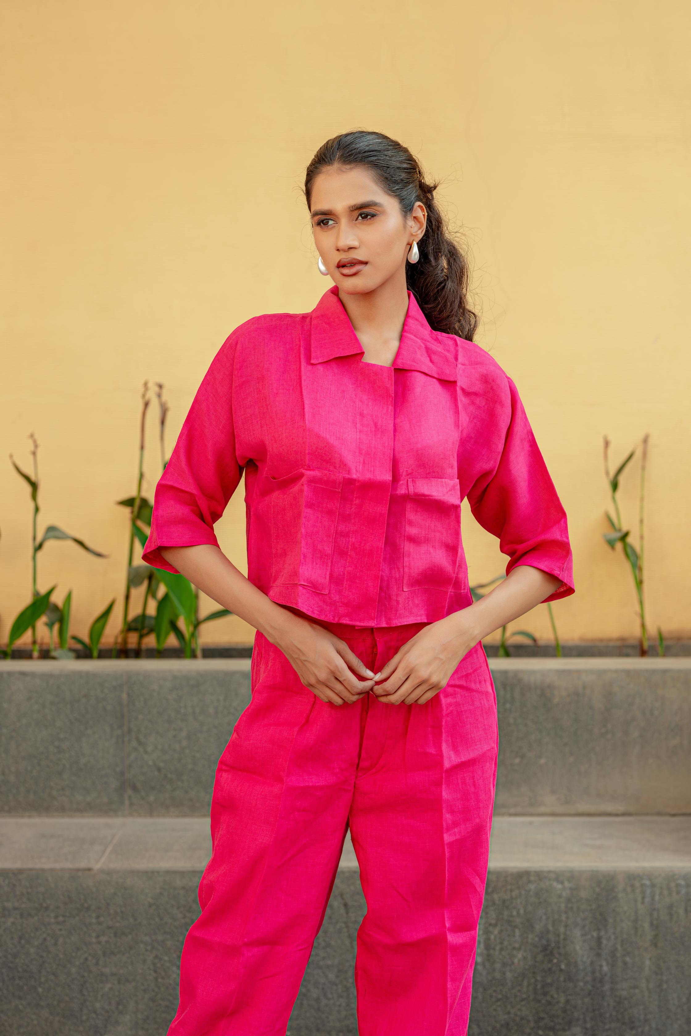 Minimalist Cropped Shirt