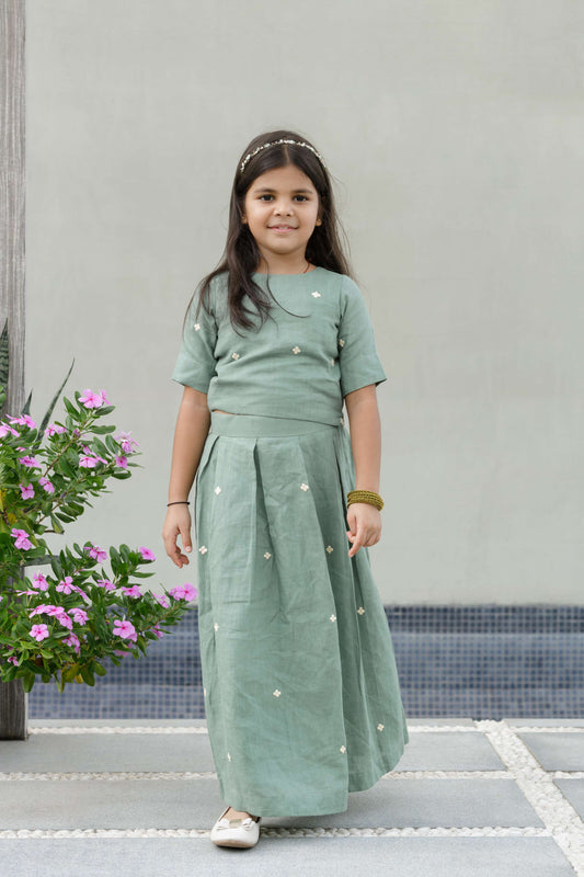 Gulmohar Skirt Set