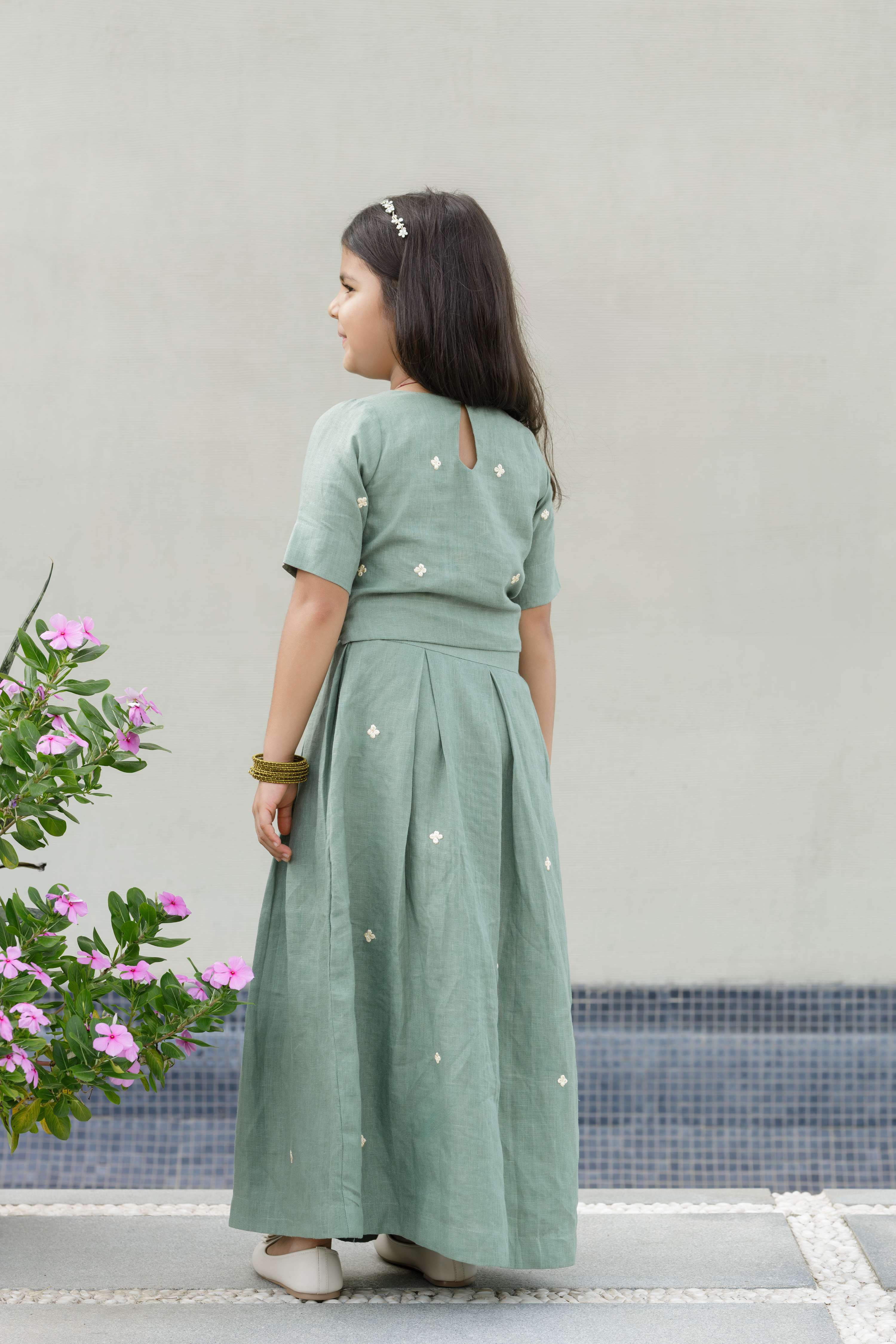 Gulmohar Skirt Set