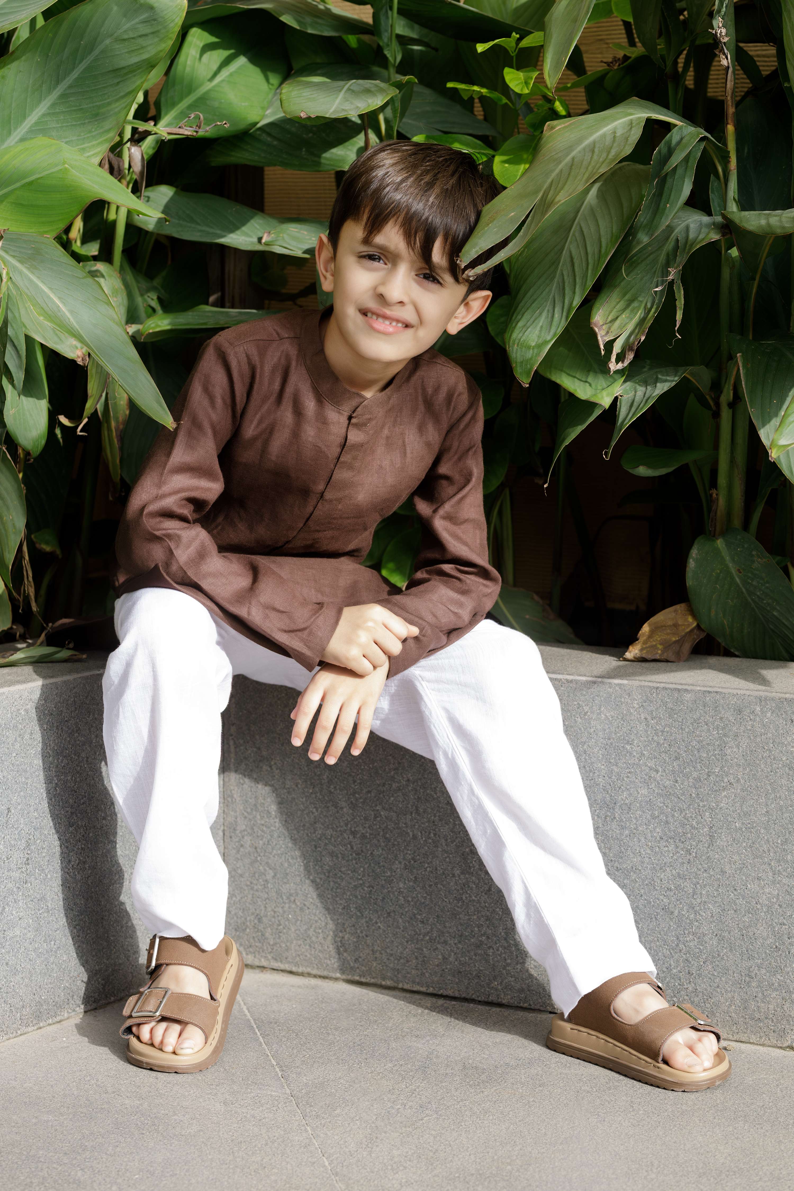 Car On Wheel Kurta Set