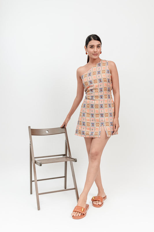 One Shoulder Mini