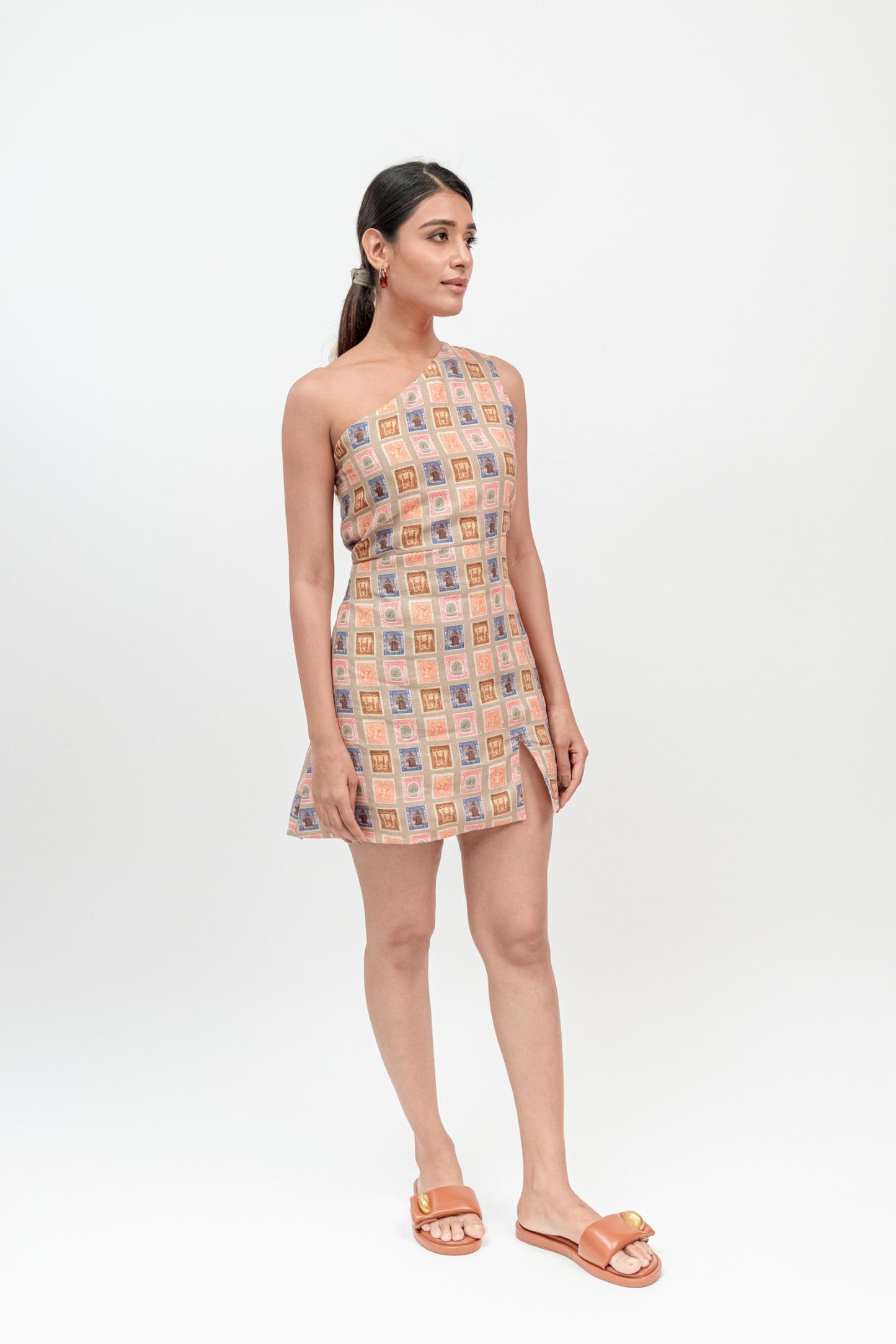 One Shoulder Mini