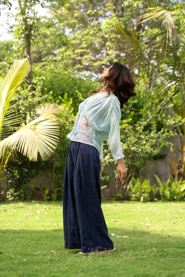 Sheer Bloom Co-ord