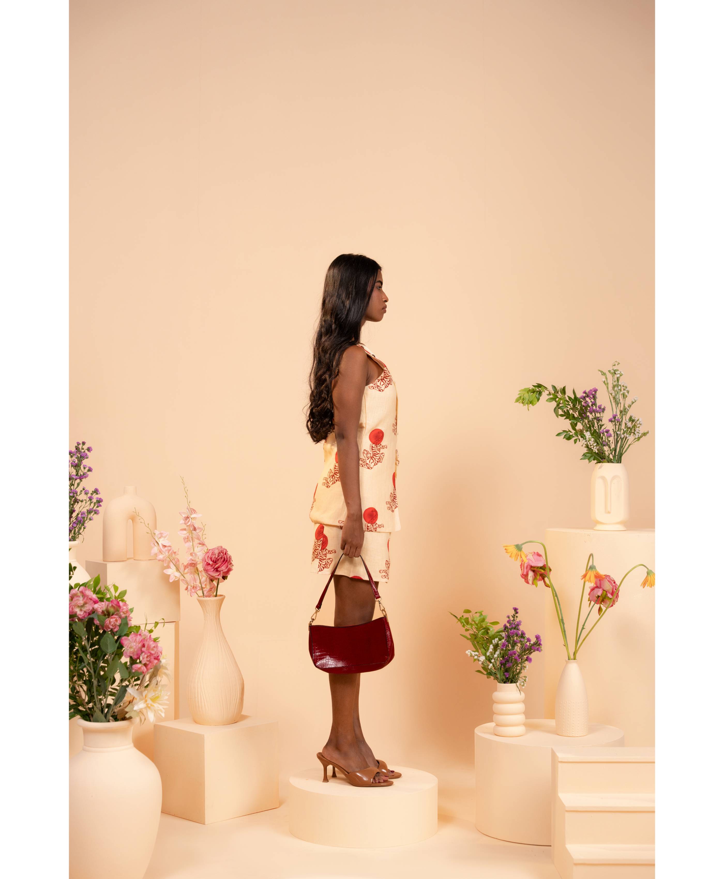 Asymmetric Skirt Co-Ord Set