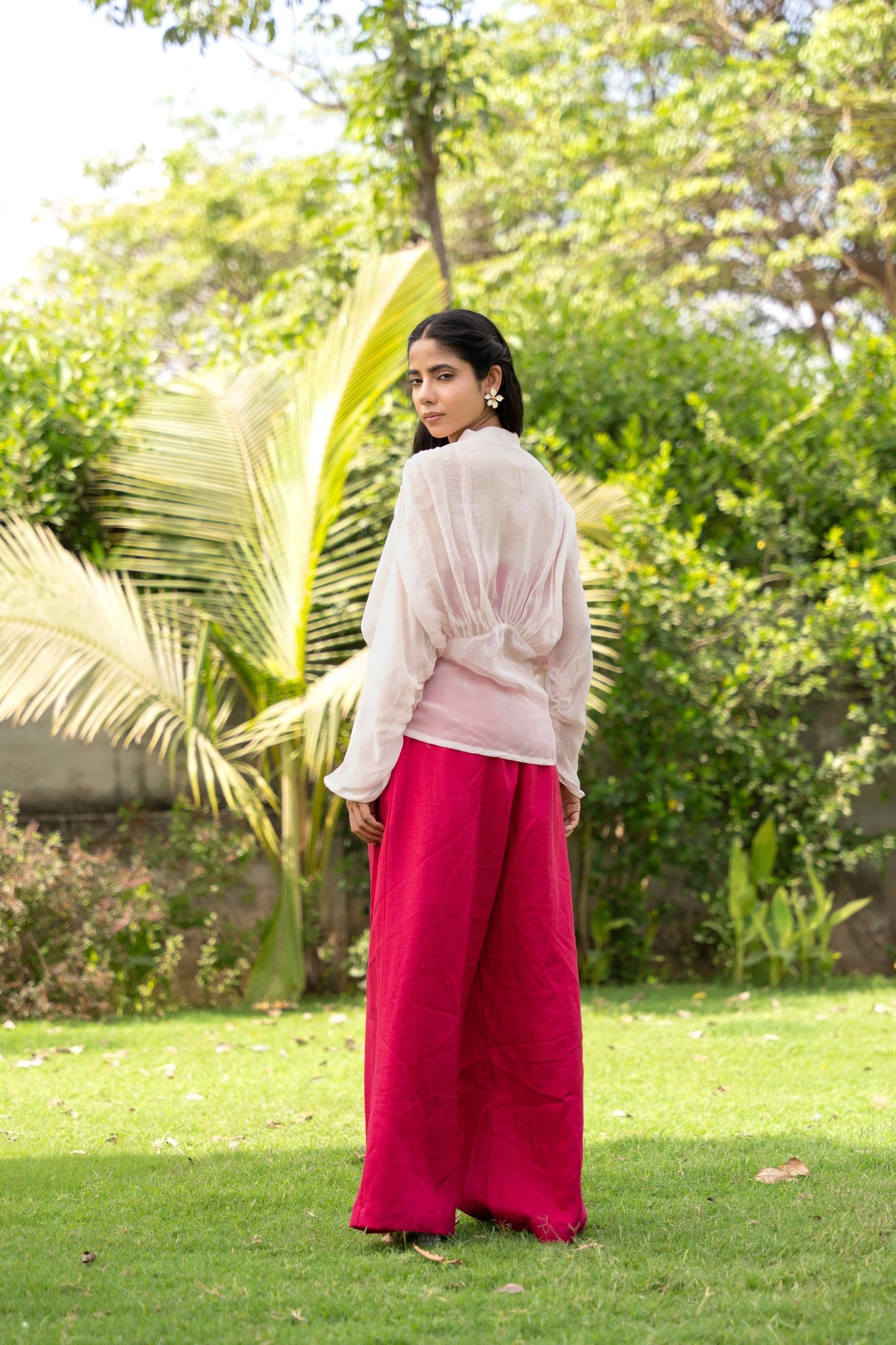 Sheer Bloom Co-ord