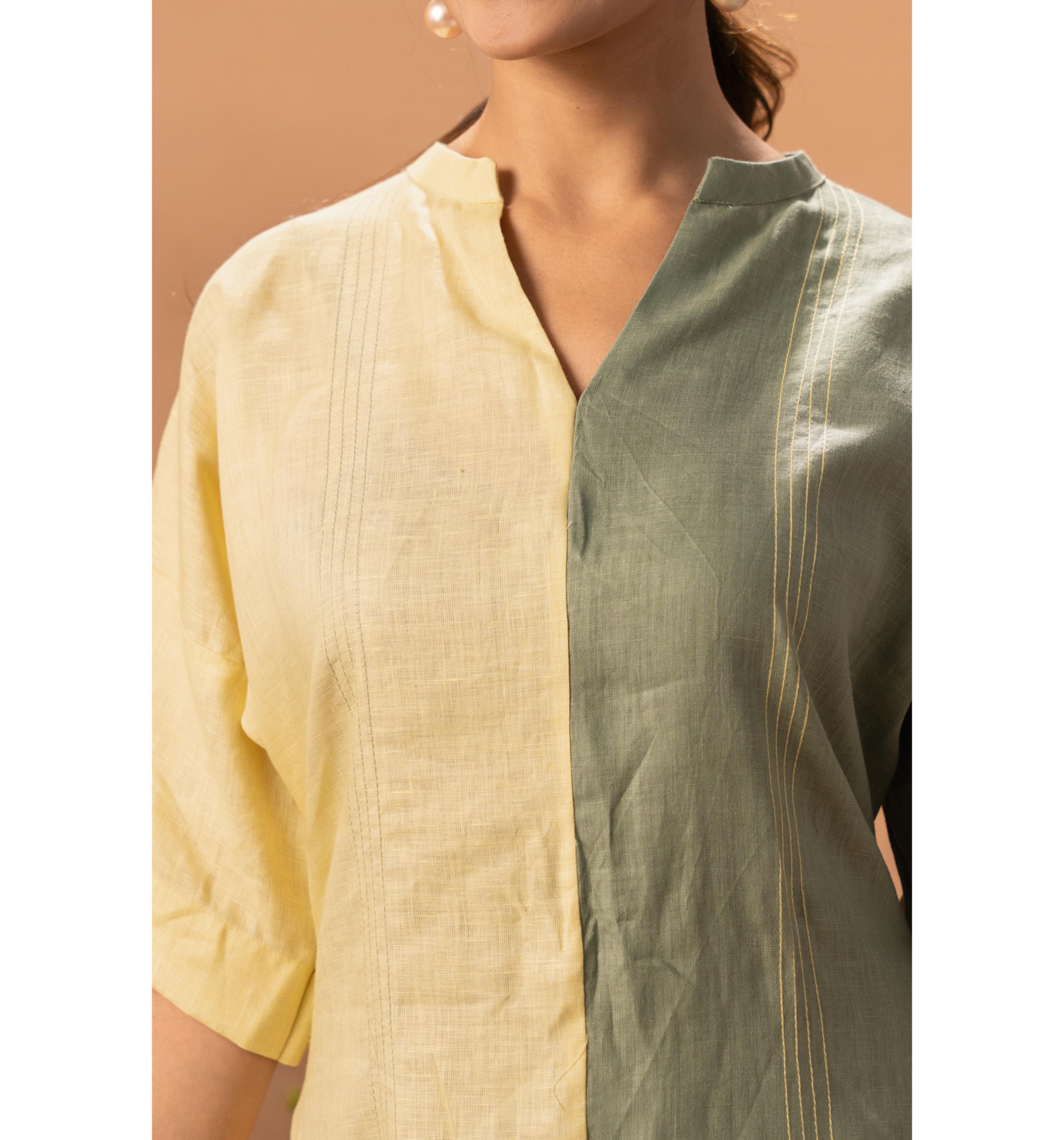 Two-Tone Tranquil Dress