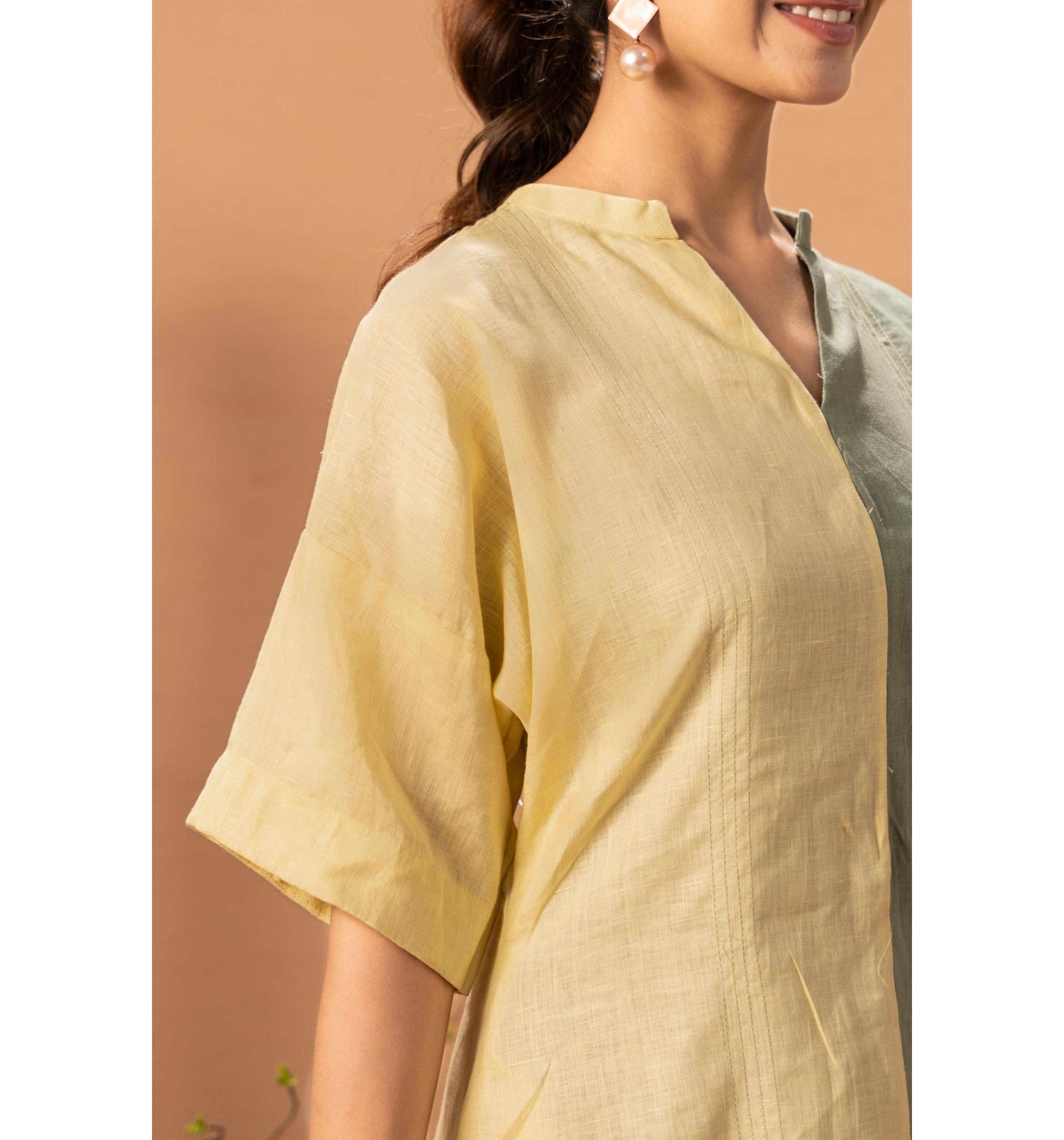 Two-Tone Tranquil Dress