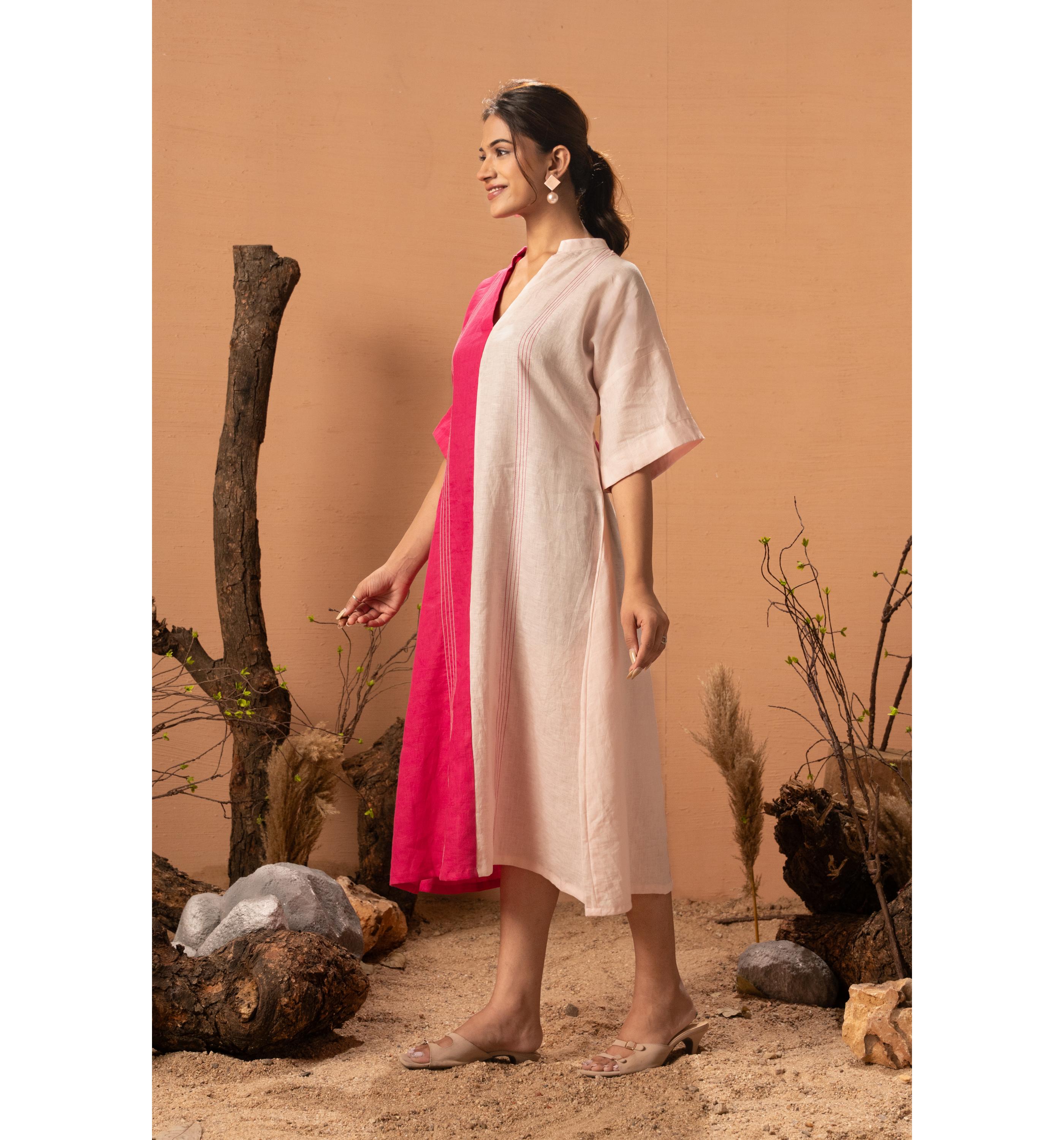 Two-Tone Tranquil Dress