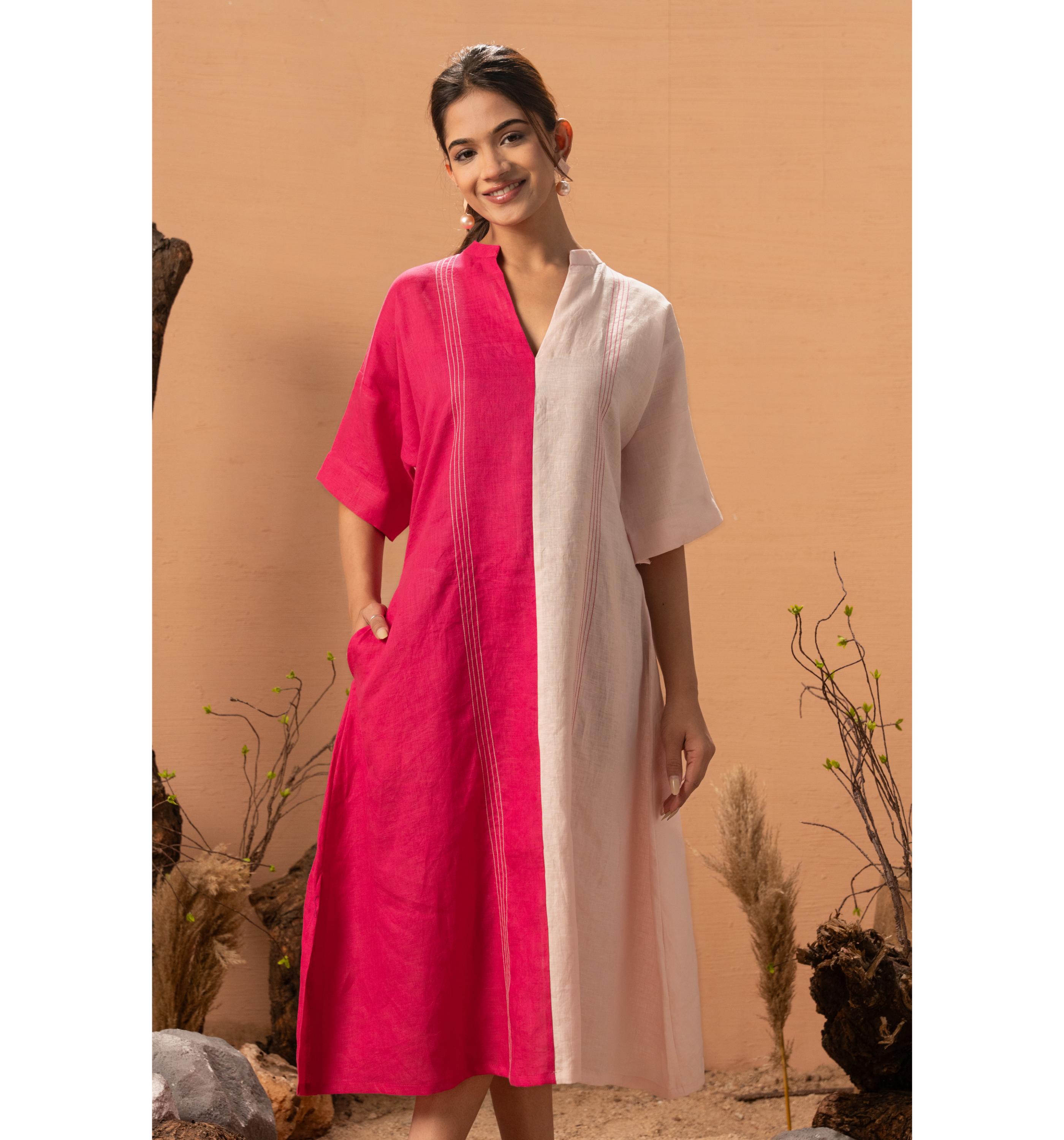 Two-Tone Tranquil Dress