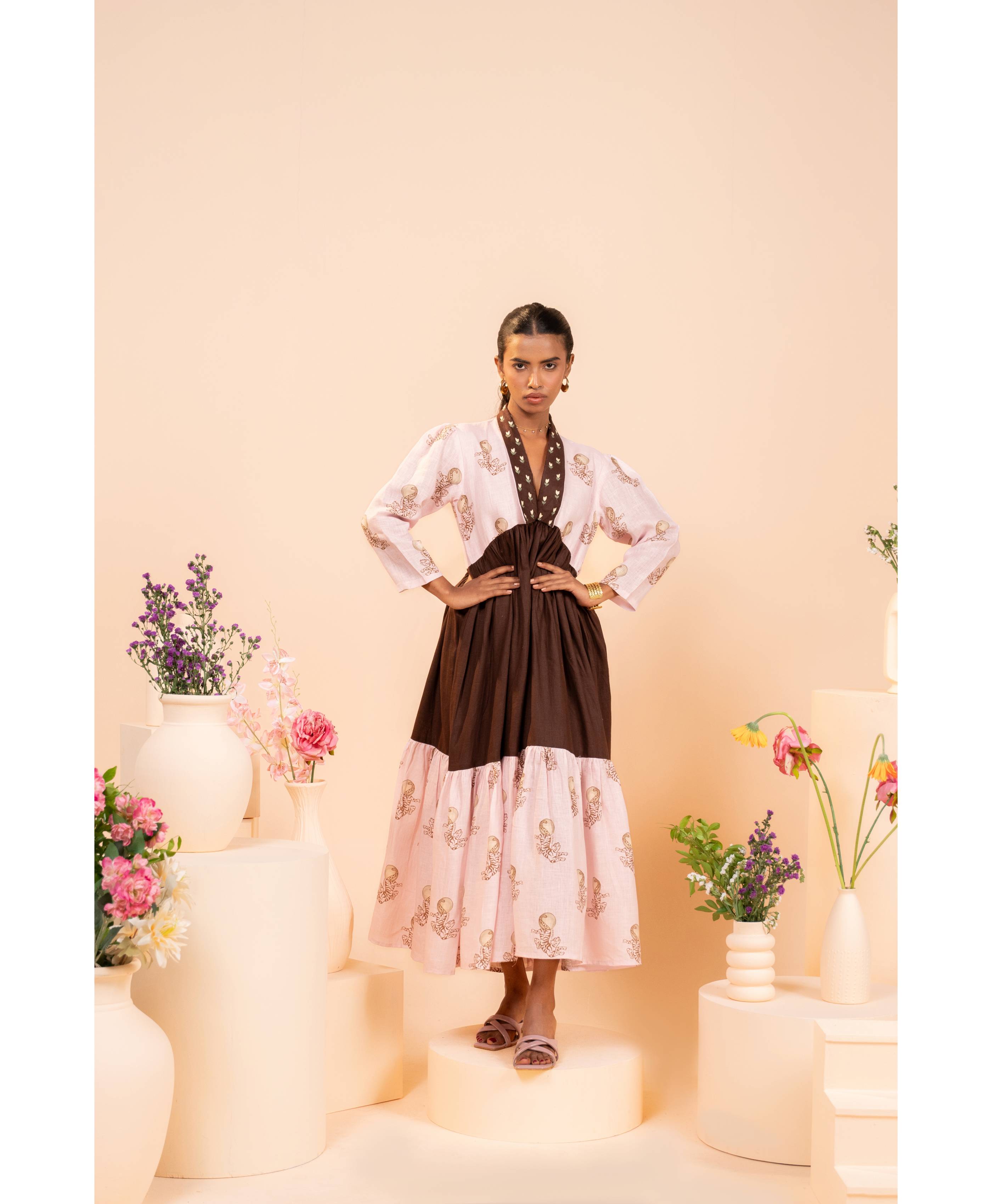 Blush Petal Midi