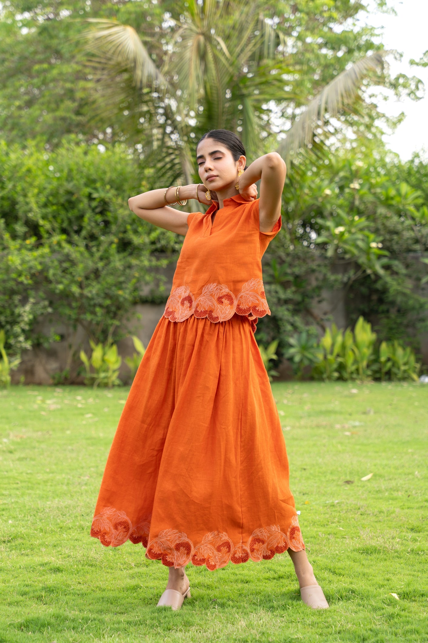 Petaline Breeze Skirt Set