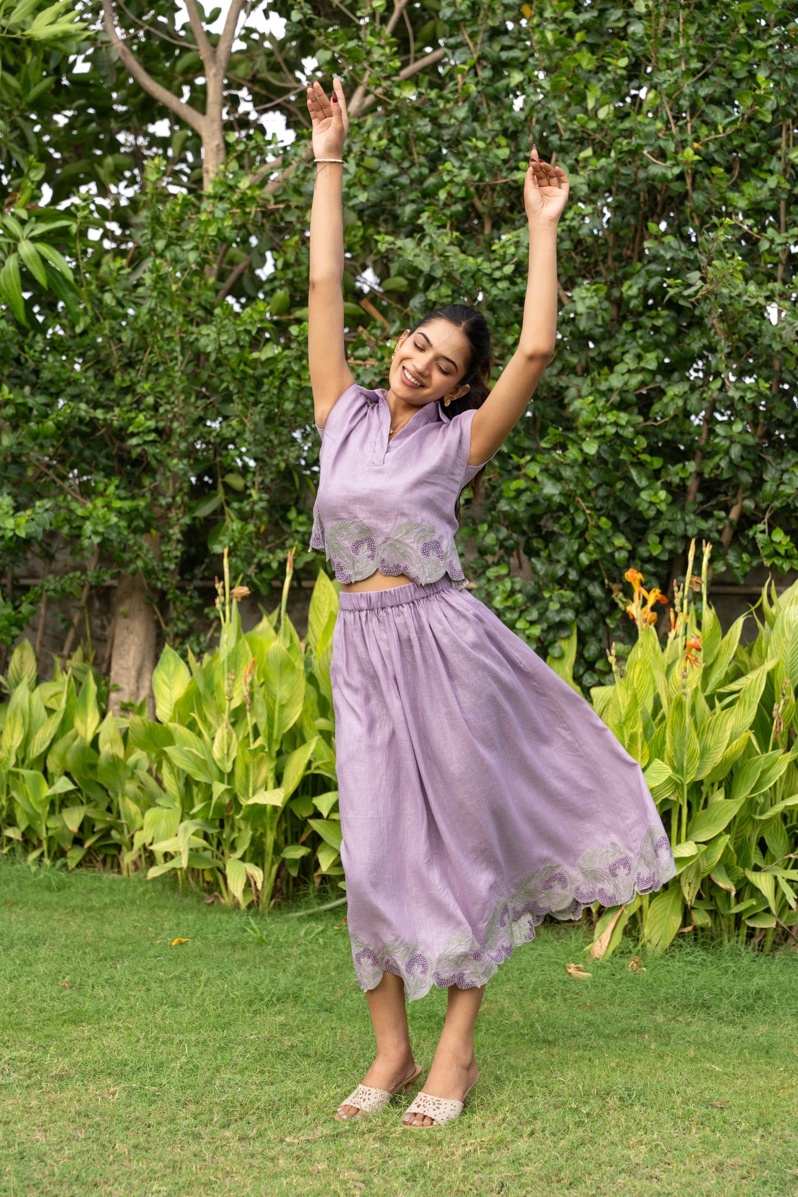 Petaline Breeze Skirt Set