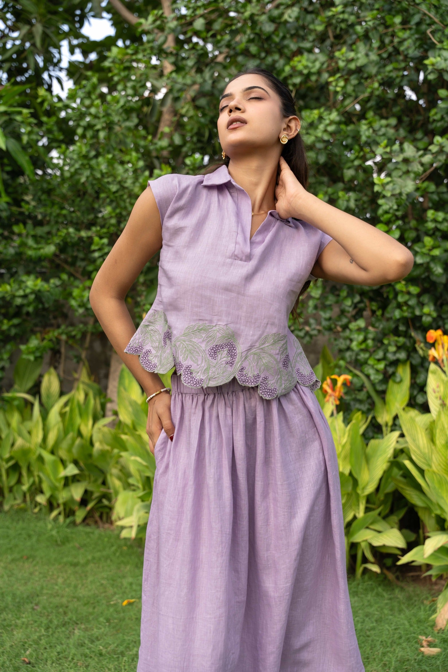 Petaline Breeze Skirt Set