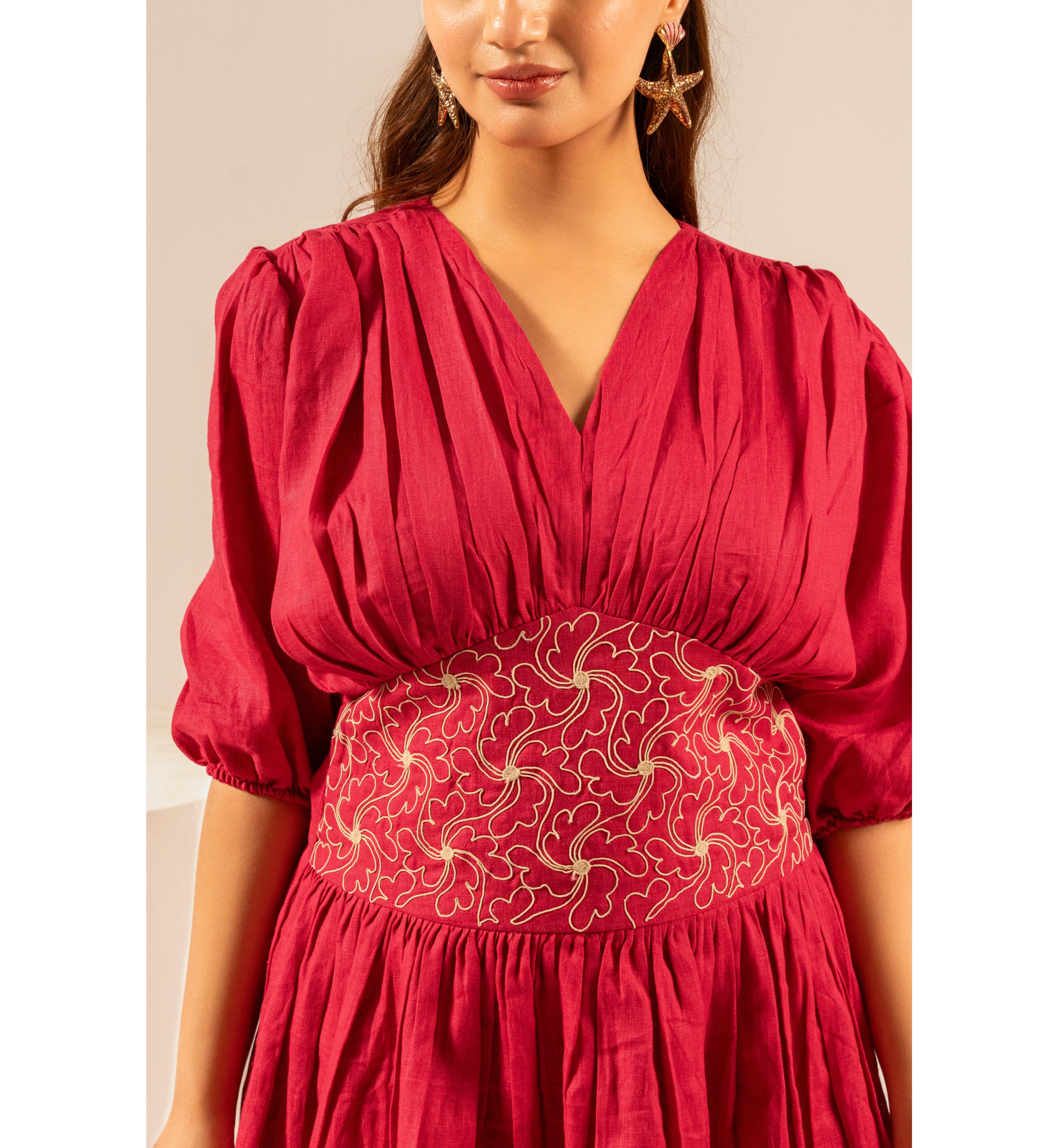 Rosette Charm Dress