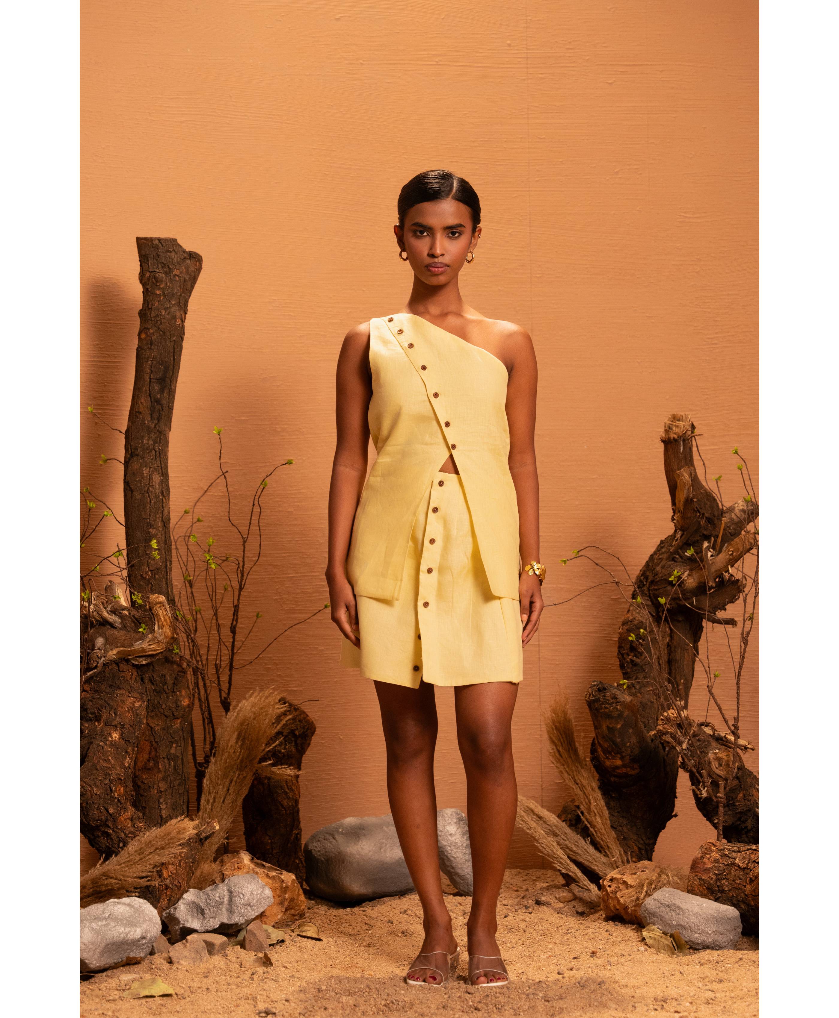 Asymmetric Skirt Co-Ord Set