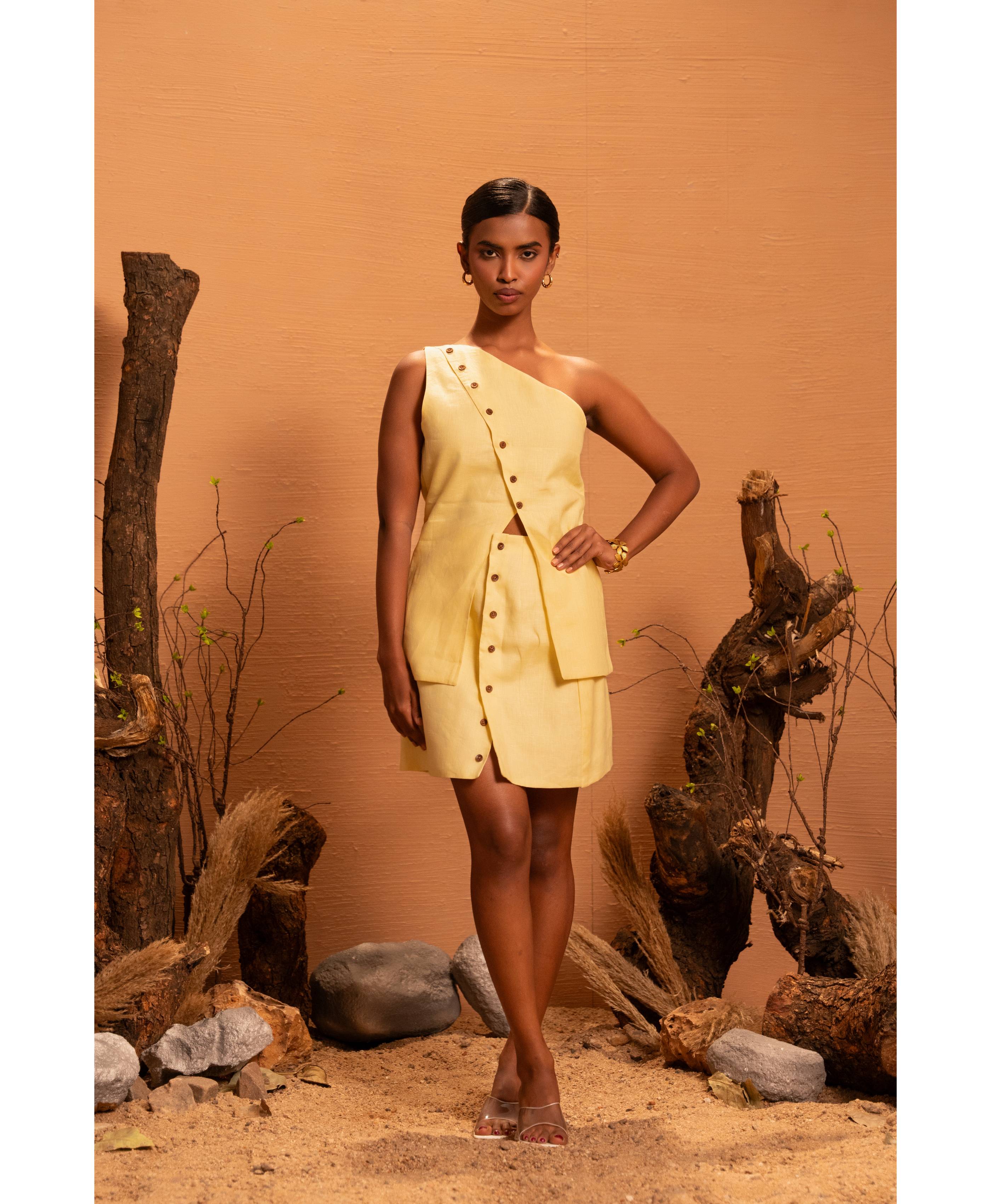 Asymmetric Skirt Co-Ord Set